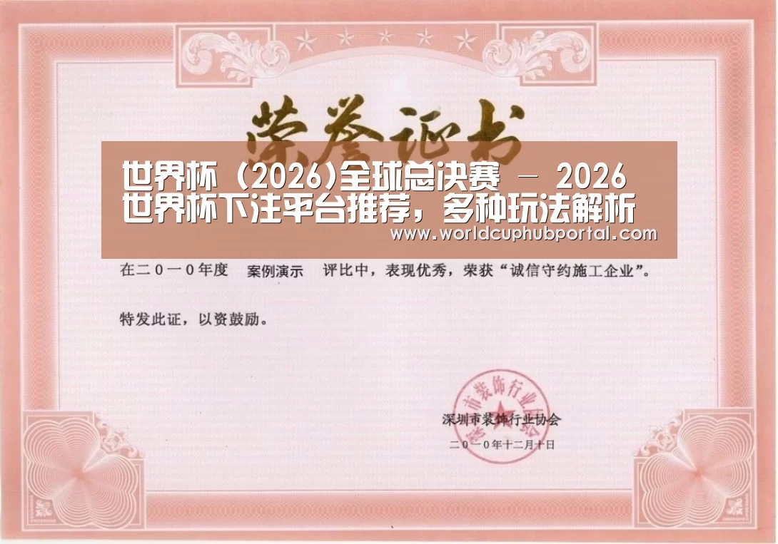 荣誉证书二